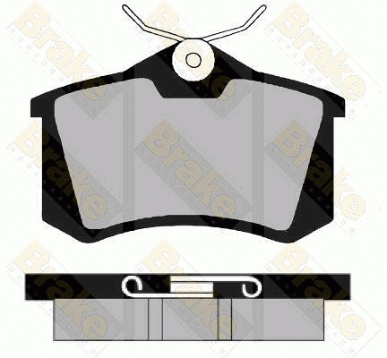 Brake Pad Set, disc brake (PA494)