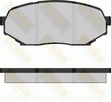 Brake Pad Set, disc brake (PA763)