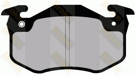 Brake Pad Set, disc brake (PA438)