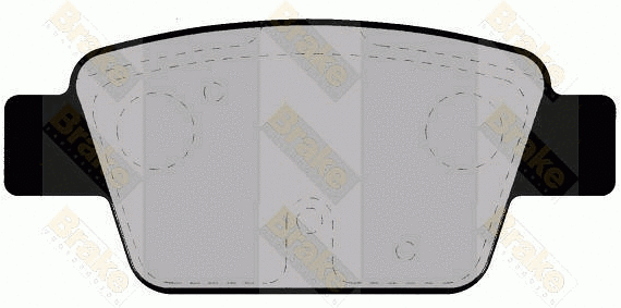 Brake Pad Set, disc brake (PA1309)