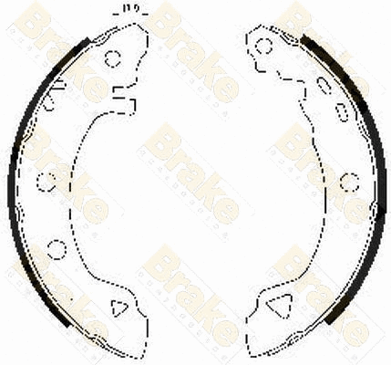 Brake Shoe Set (SH1240)