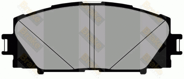 Brake Pad Set, disc brake (PA1881)