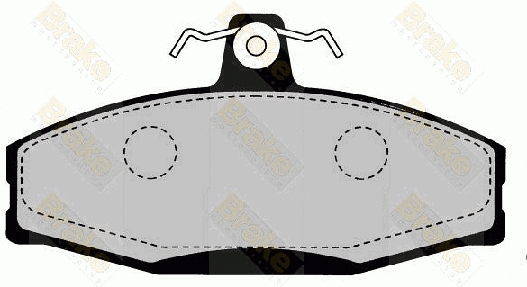 Brake Pad Set, disc brake (PA1608)