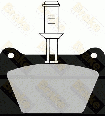 Brake Pad Set, disc brake (PA387)