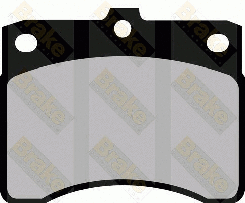 Brake Pad Set, disc brake (PA724)