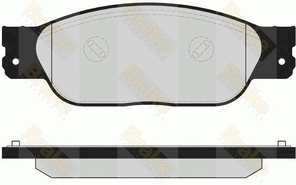 Brake Pad Set, disc brake (PA1670)