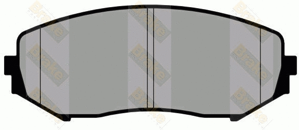 Brake Pad Set, disc brake (PA1887)