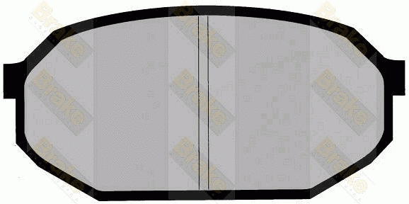 Brake Pad Set, disc brake (PA550)
