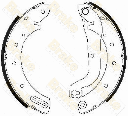 Brake Shoe Set (SH2472)