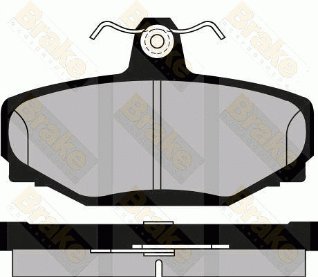 Brake Pad Set, disc brake (PA555)
