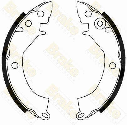 Brake Shoe Set (SH1178)