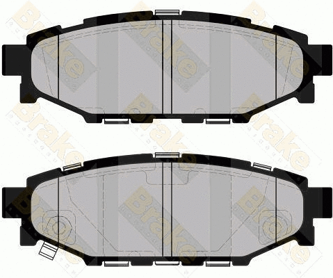 Brake Pad Set, disc brake (PA1736)