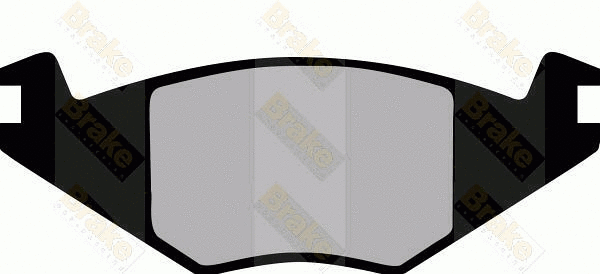 Brake Pad Set, disc brake (PA448)