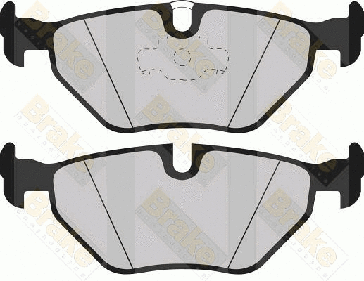 Brake Pad Set, disc brake (PA1180)