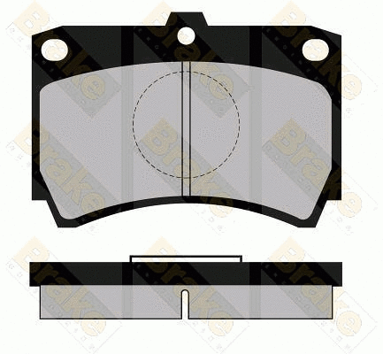 Brake Pad Set, disc brake (PA469)