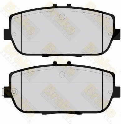Brake Pad Set, disc brake (PA1718)