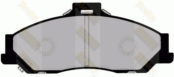 Brake Pad Set, disc brake (PA1340)