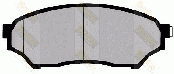 Brake Pad Set, disc brake (PA1417)