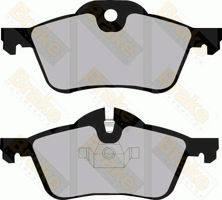 Brake Pad Set, disc brake (PA1404)