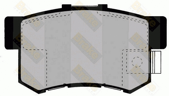 Brake Pad Set, disc brake (PA1347)