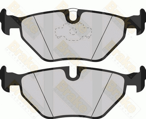 Brake Pad Set, disc brake (PA1123)