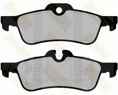 Brake Pad Set, disc brake (PA1643)