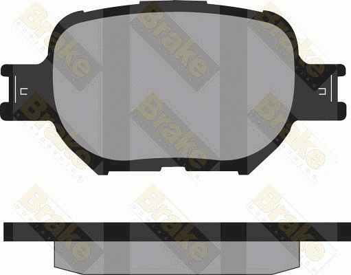 Brake Pad Set, disc brake (PA1323)
