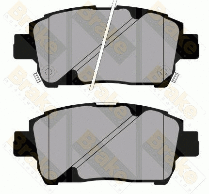 Brake Pad Set, disc brake (PA1281)