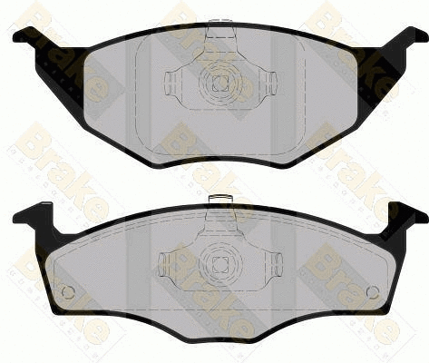 Brake Pad Set, disc brake (PA1506)