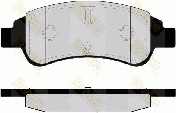 Brake Pad Set, disc brake (PA1510)