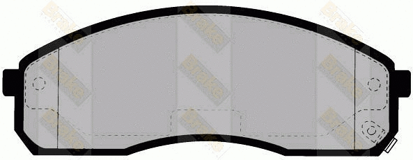 Brake Pad Set, disc brake (PA1420)