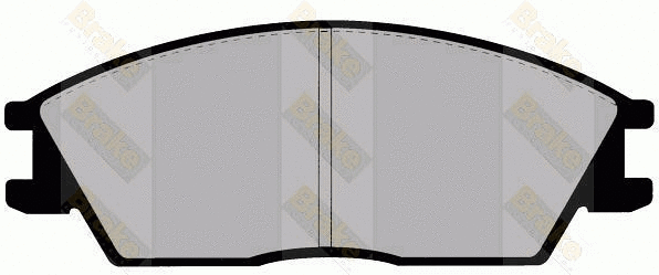 Brake Pad Set, disc brake (PA519)