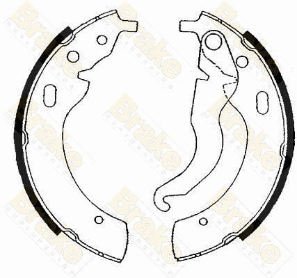 Brake Shoe Set (SH1002)