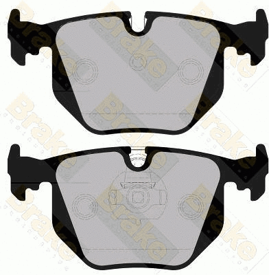 Brake Pad Set, disc brake (PA1758)