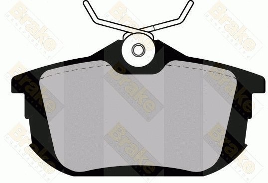 Brake Pad Set, disc brake (PA1134)