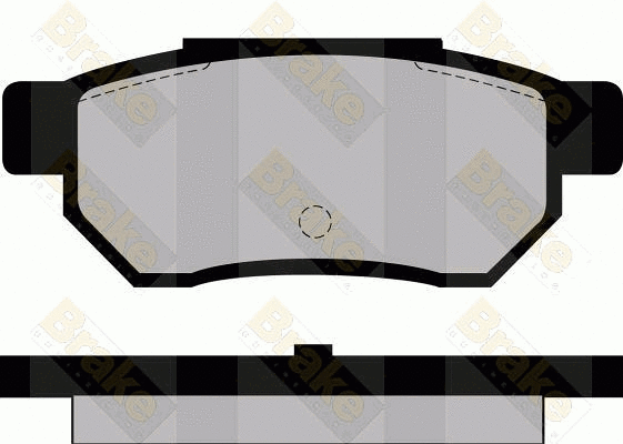 Brake Pad Set, disc brake (PA491)
