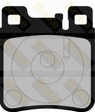 Brake Pad Set, disc brake (PA777)