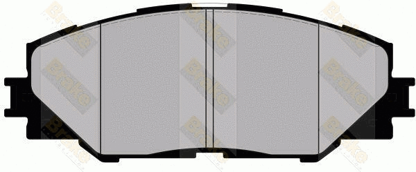 Brake Pad Set, disc brake (PA1747)
