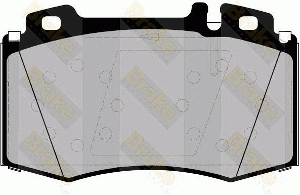 Brake Pad Set, disc brake (PA1453)