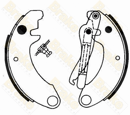 Brake Shoe Set (SH1052)