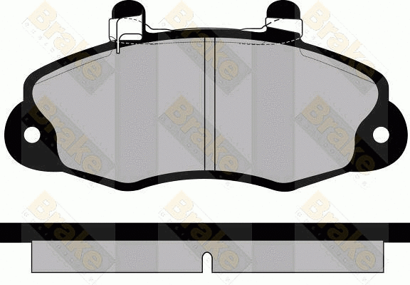 Brake Pad Set, disc brake (PA1193)