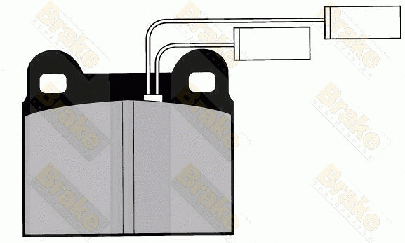 Brake Pad Set, disc brake (PA425)