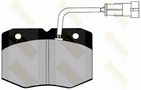 Brake Pad Set, disc brake (PA1276)