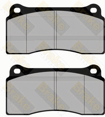 Brake Pad Set, disc brake (PA1652)