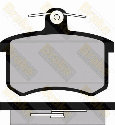 Brake Pad Set, disc brake (PA402)