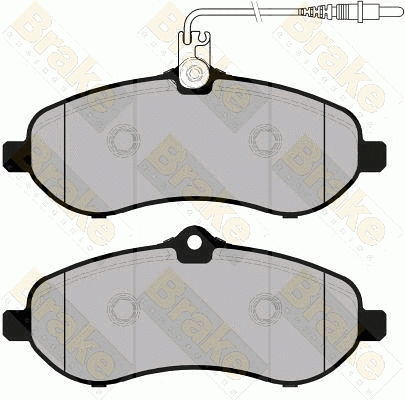 Brake Pad Set, disc brake (PA1762)