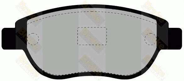 Brake Pad Set, disc brake (PA1419)