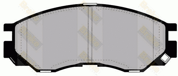 Brake Pad Set, disc brake (PA1299)