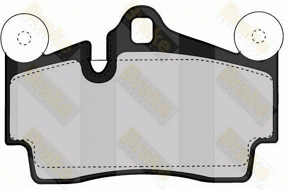 Brake Pad Set, disc brake (PA1549)