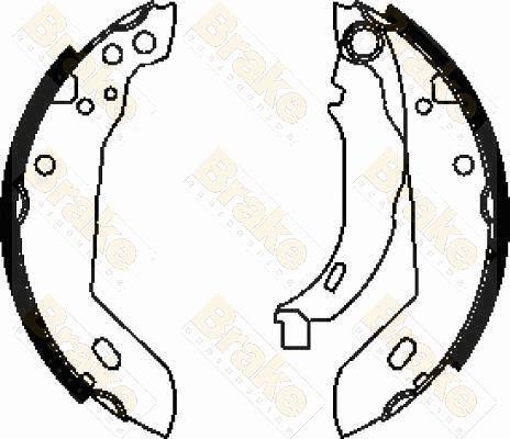 Brake Shoe Set (SH2228)